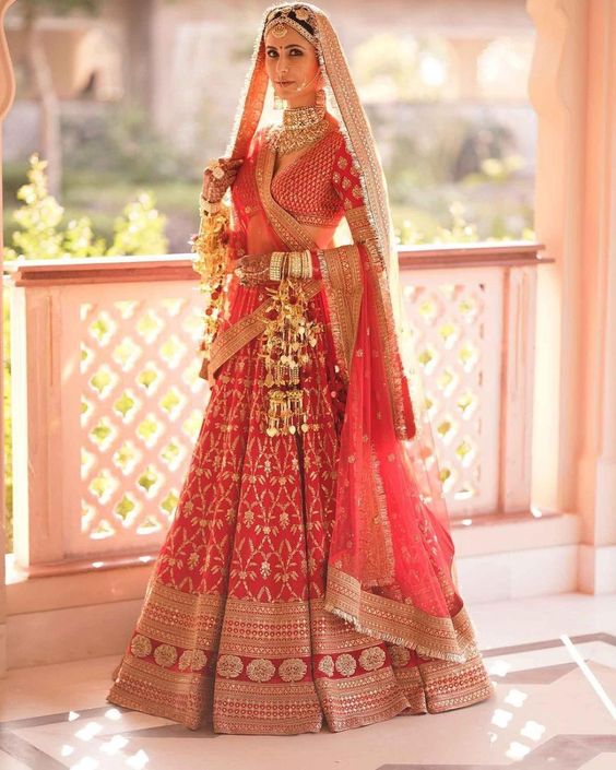 katrina kaif wedding dress