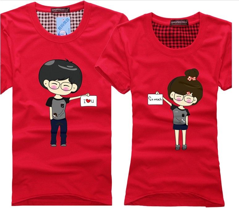 Cartoon Couple T-Shirts