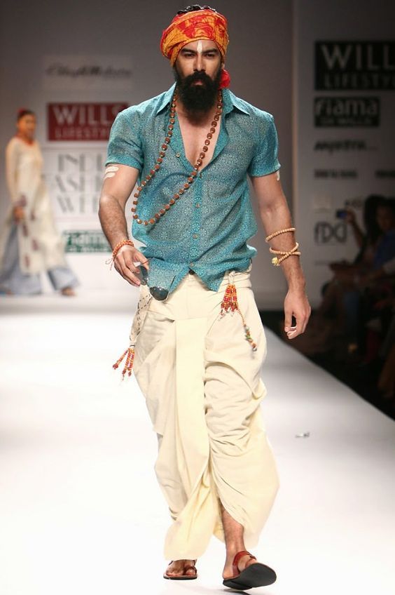 Dhoti Pants with Shirt